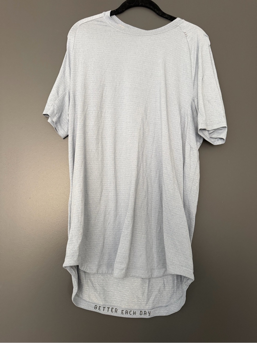 lululemon athletica Light Blue Short-Sleeve Men's Tee